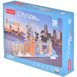 3D пазл CityLine: Лондон (107 деталей) 3D пазл CityLine: Лондон (107 деталей) картинка 370991 - МосИгра